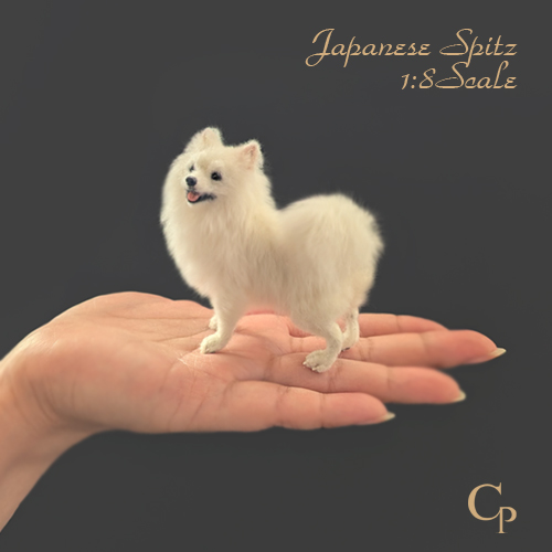 日本スピッツCOCO PRINCICのミニチュアわんこ