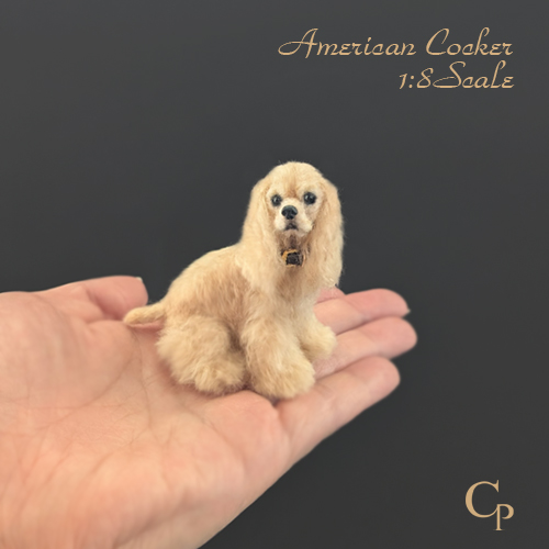 手乗りアメリカンコッカースパニエル