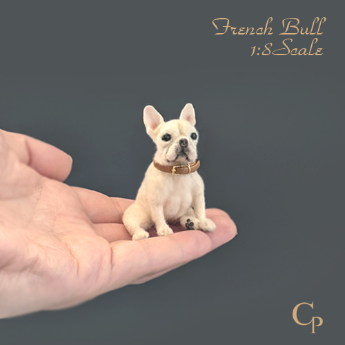 フレンチブルドッグ・ミニチュア作品